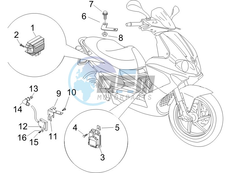 Voltage Regulators - Electronic Control Units (ecu) - H.T. Coil