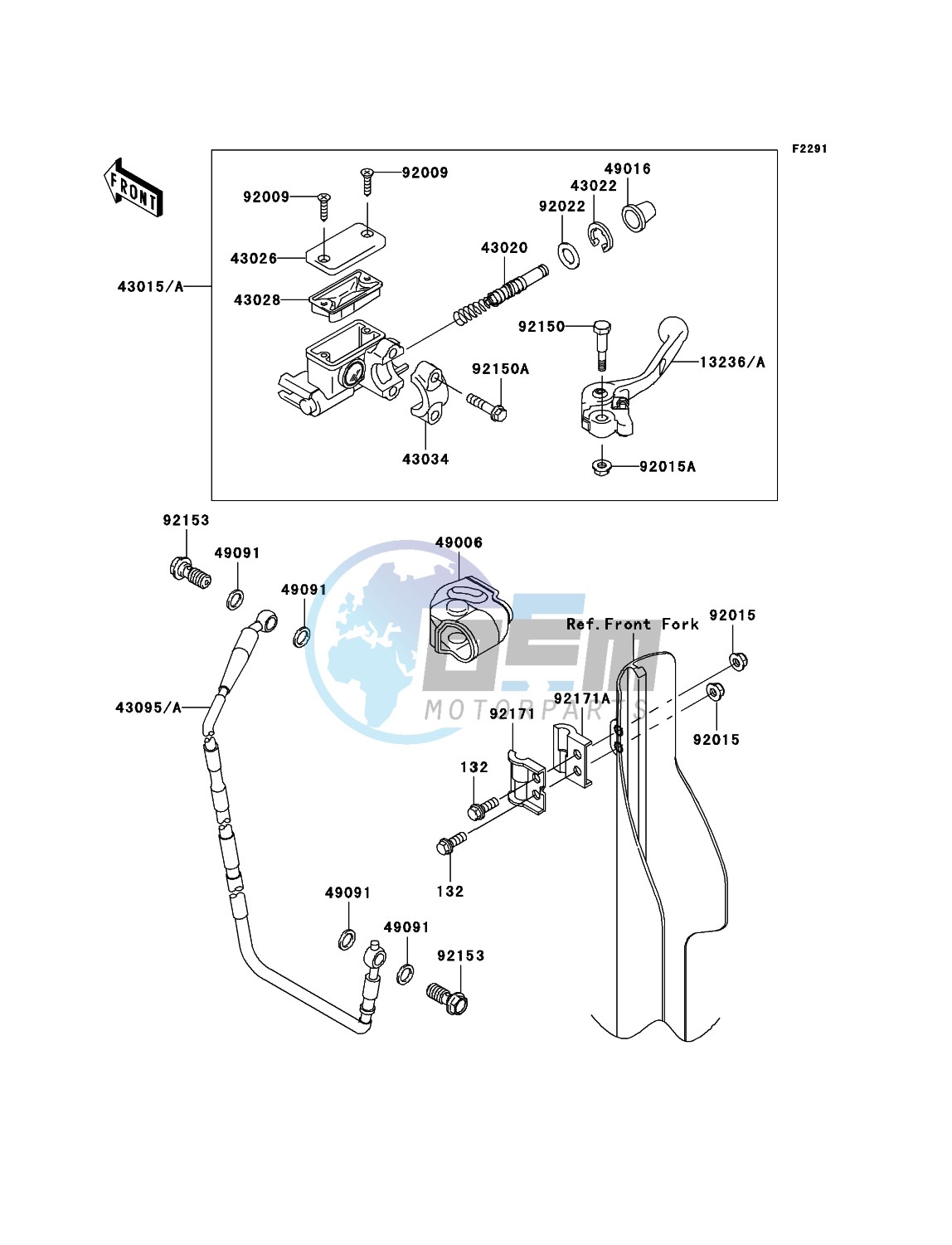 Front Master Cylinder