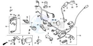 PK50M drawing WIRE HARNESS/ IGNITION COIL