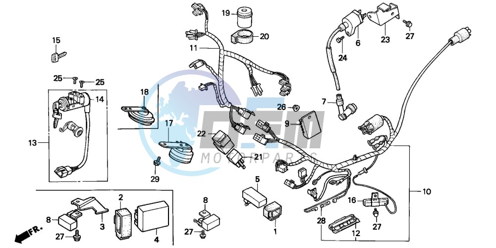 WIRE HARNESS/ IGNITION COIL