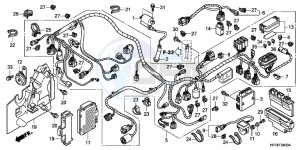 TRX420FPAC TRX420 ED drawing WIRE HARNESS