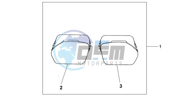 33/35L PANNIER INNER BAG SET