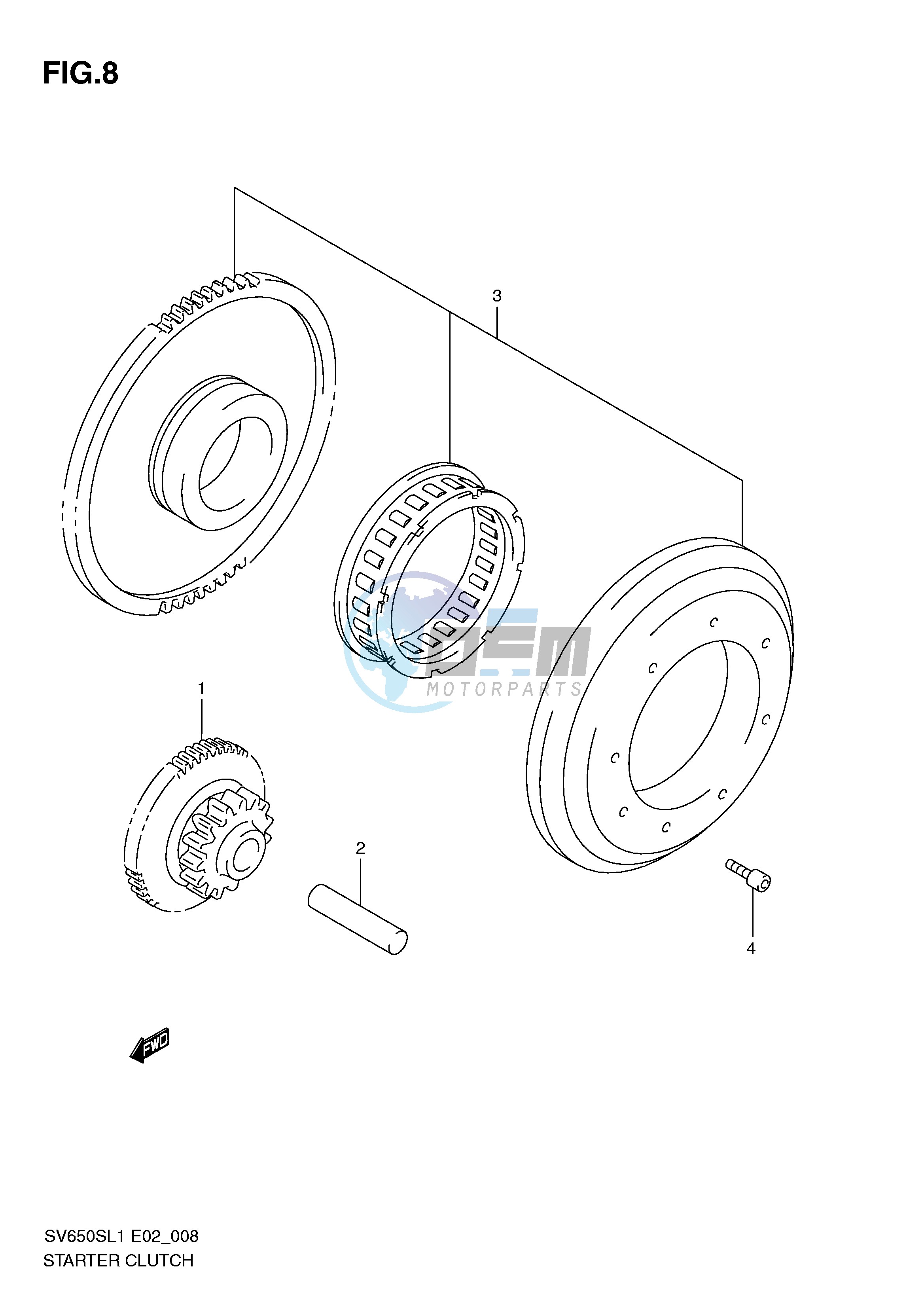 STARTER CLUTCH