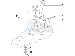 Stalker 50 drawing Fuel Tank