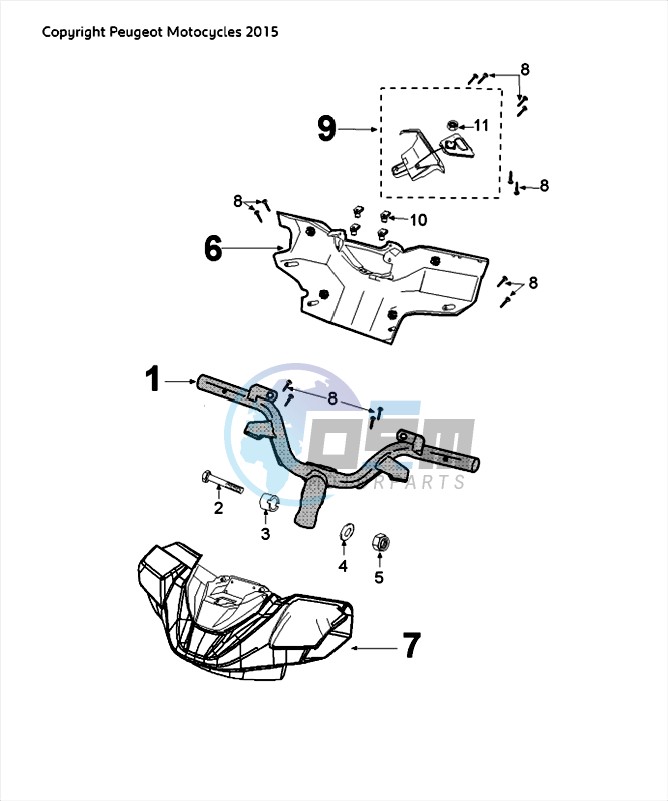 HANDLEBAR ROD