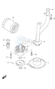 DF 115A drawing Oil Pump