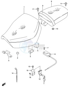 GZ250 (K3) drawing CRANKCASE