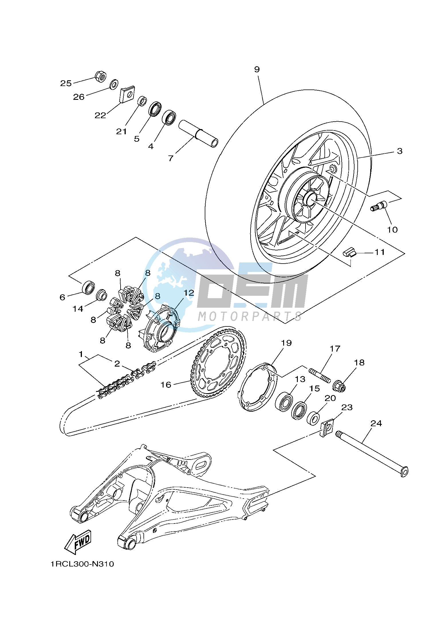 REAR WHEEL