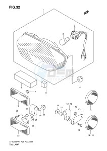 LT-A500F (P28-P33) drawing TAIL LAMP