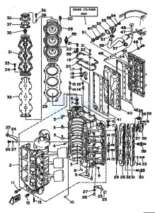 L200BETO drawing CYLINDER--CRANKCASE