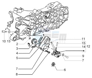 Fly 50 2t drawing Oil pump