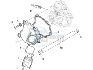 Nexus 250 e3 drawing Cylinder head cover