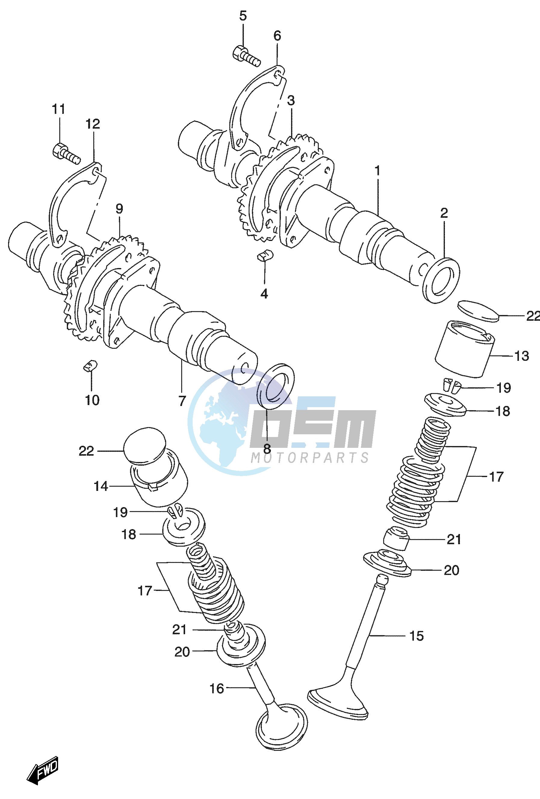 CAMSHAFT-VALVE