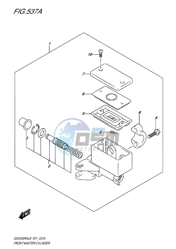 FRONT MASTER CYLINDER