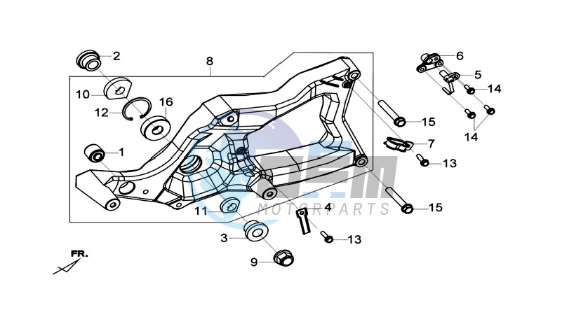 REAR FORK - REAR SUSPENSION