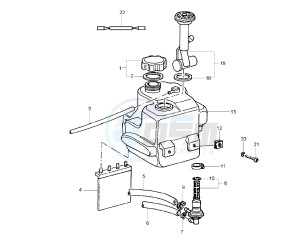 NRG EXTREME 50 drawing Fuel Tank