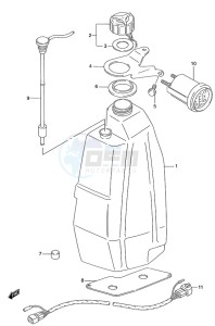 DT 140 drawing Oil Tank