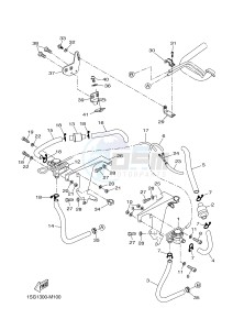 YFM350 YFM350FWA GRIZZLY 350 4WD (1SG1) drawing AIS