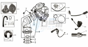 MIO 50 25KMH drawing CARBURATOR