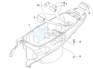 Nexus 500 e3 drawing Helmet box - Undersaddle