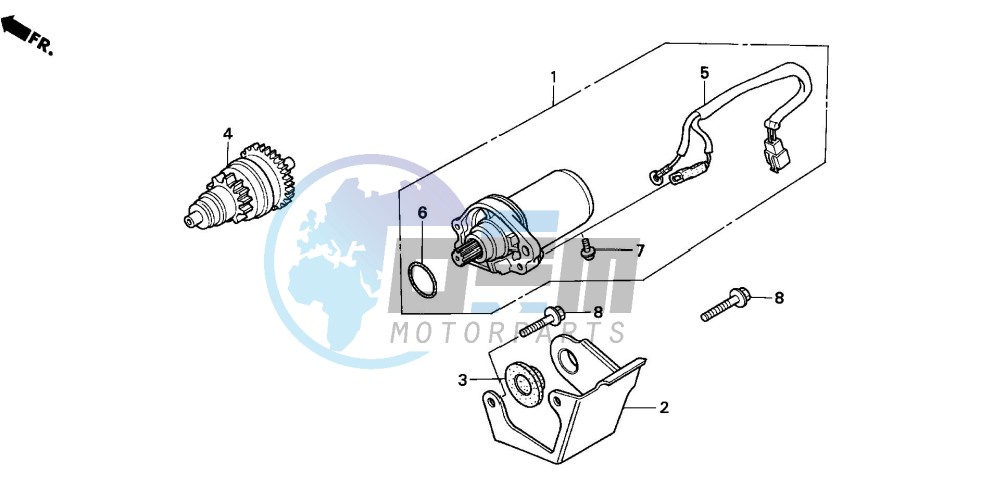 STARTING MOTOR