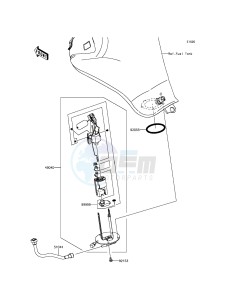 ER-6N ER650ECF XX (EU ME A(FRICA) drawing Fuel Pump