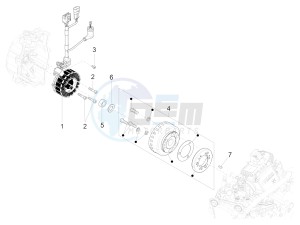 GTV 300 SEI GIORNI IE E4 ABS (NAFTA) drawing Flywheel magneto