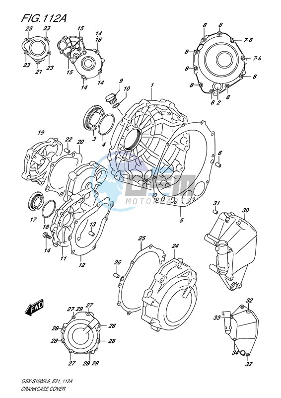 CRANKCASE COVER