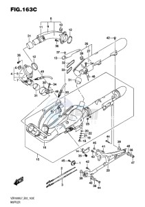 VZR1800BZ BOULEVARD EU drawing MUFFLER