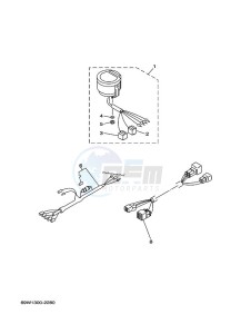 F40BETL drawing SPEEDOMETER