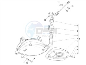 GTV 300HPE SEI GIORNI IE E4 ABS (NAFTA) drawing Silencer