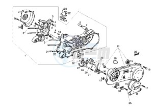 ATLANTIS O2 - 50 cc drawing CRANKCASE-COVER