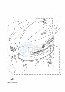 FT60GET drawing FAIRING-UPPER