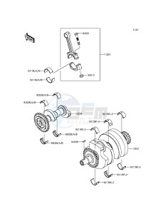 NINJA 300 ABS EX300BEFA XX (EU ME A(FRICA) drawing Crankshaft