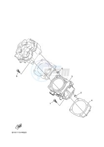 YFM700FWAD YFM70GPXG GRIZZLY 700 EPS (2UD3) drawing CYLINDER