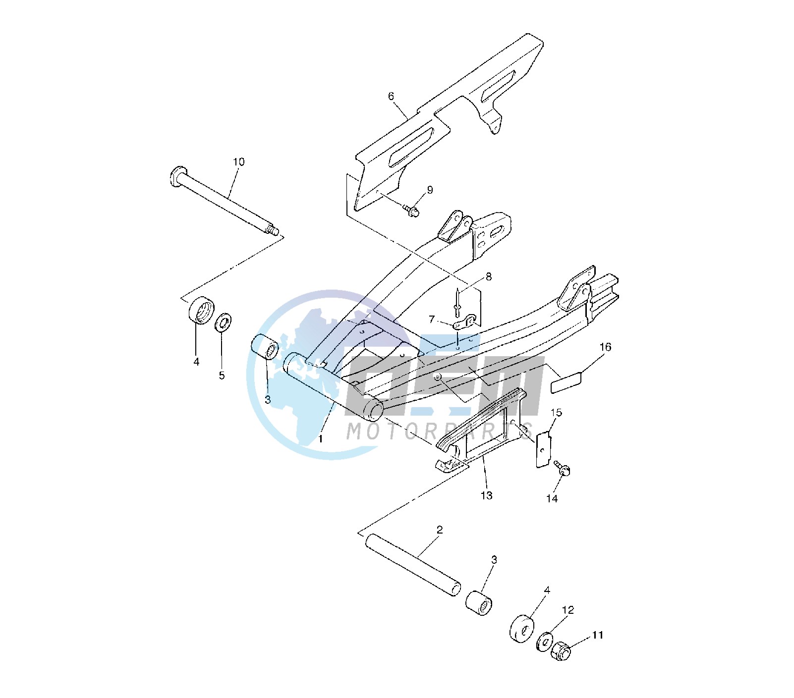 REAR ARM AND SUSPENSION