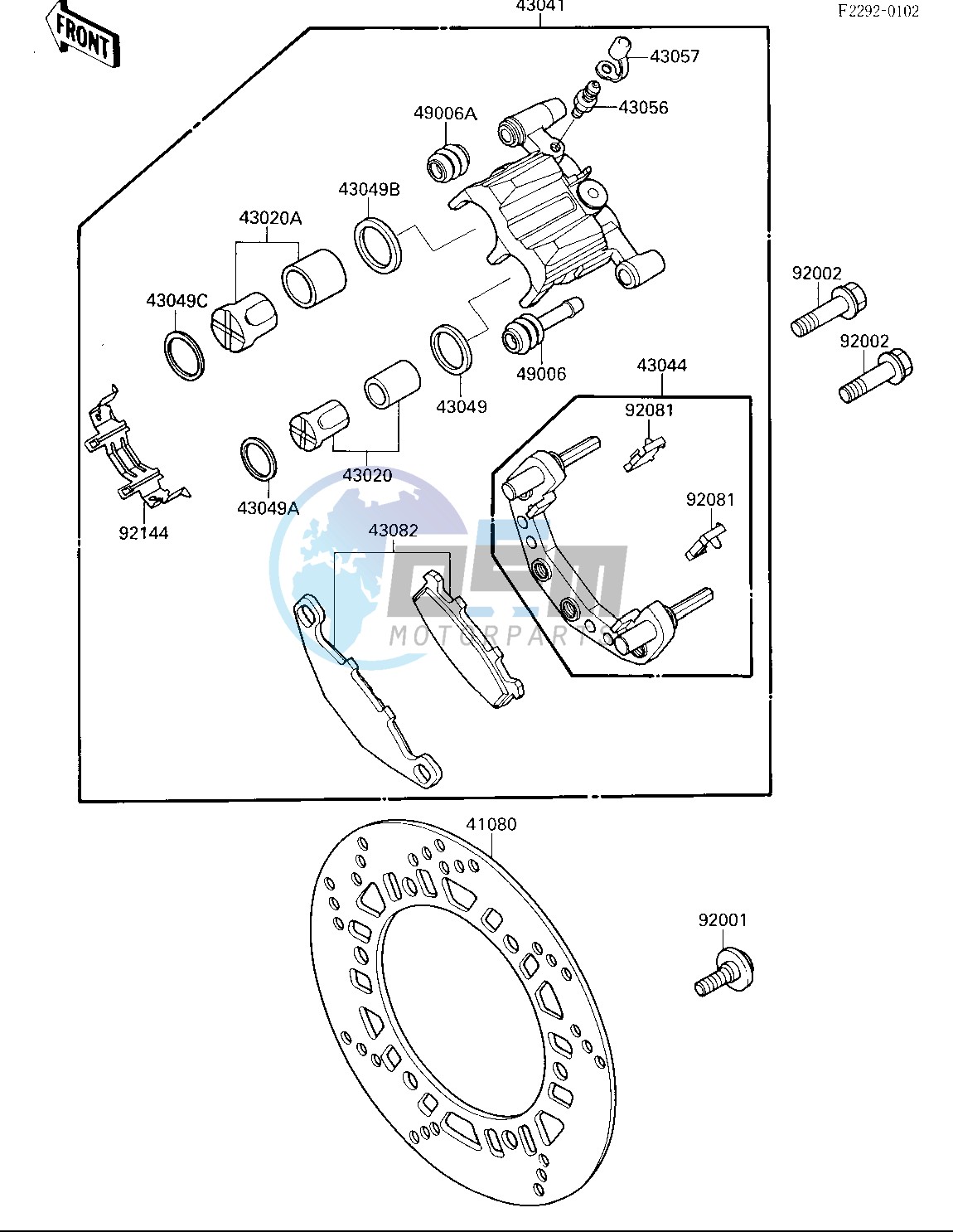 FRONT BRAKE-- &NAMI.01647- -