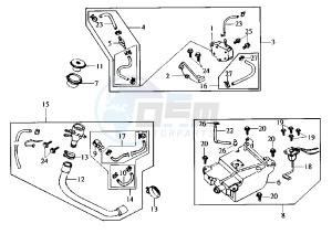 JOYRIDE - 125 cc drawing FUEL TANK