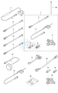 DF 150AS drawing Multi Function Gauge (2)