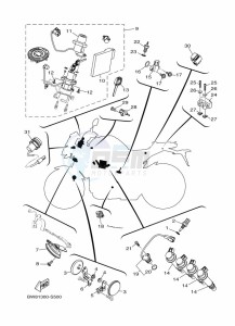 MT-10 MTN1000 (B67X) drawing ELECTRICAL 1