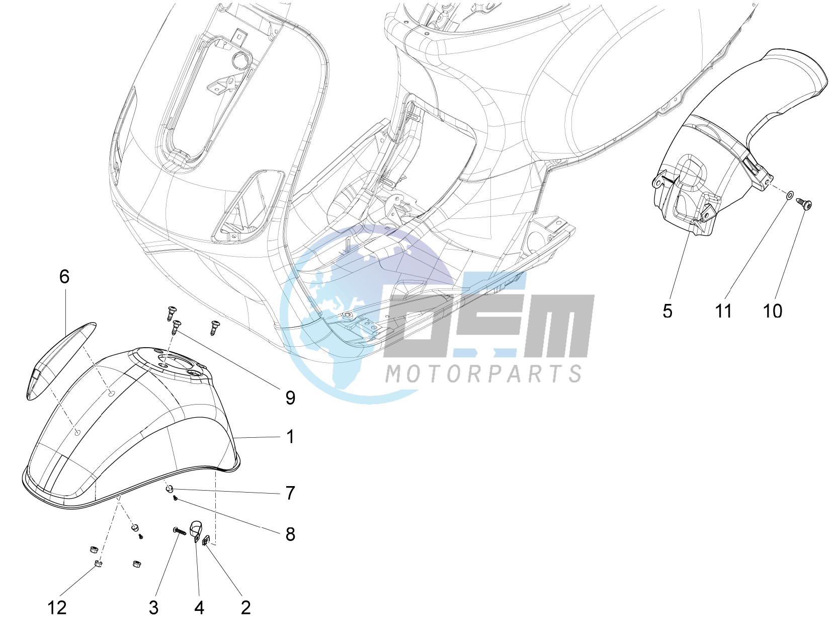 Wheel housing - Mudguard