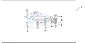 NT700VA F drawing KIT CARRIER BRKT