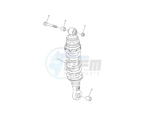 FZ1-N 1000 drawing REAR SUSPENSION