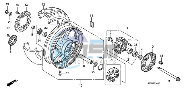 REAR WHEEL