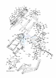 MT-09 MTN850-A (BS2V) drawing FENDER