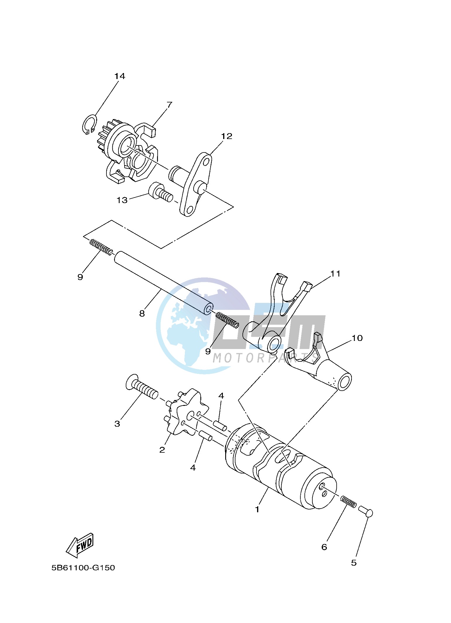 SHIFT CAM & FORK