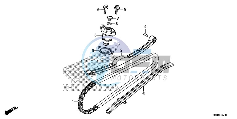 CAM CHAIN/TENSIONER