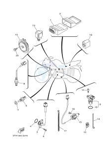 YS125-5C YS125 (BT41) drawing ELECTRICAL 2