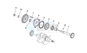 RXV-SXV 450-550 Enduro-Supermotard drawing Transmission shaft