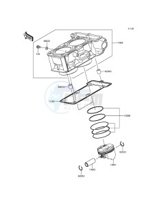 NINJA 300 ABS EX300BEFA XX (EU ME A(FRICA) drawing Cylinder/Piston(s)